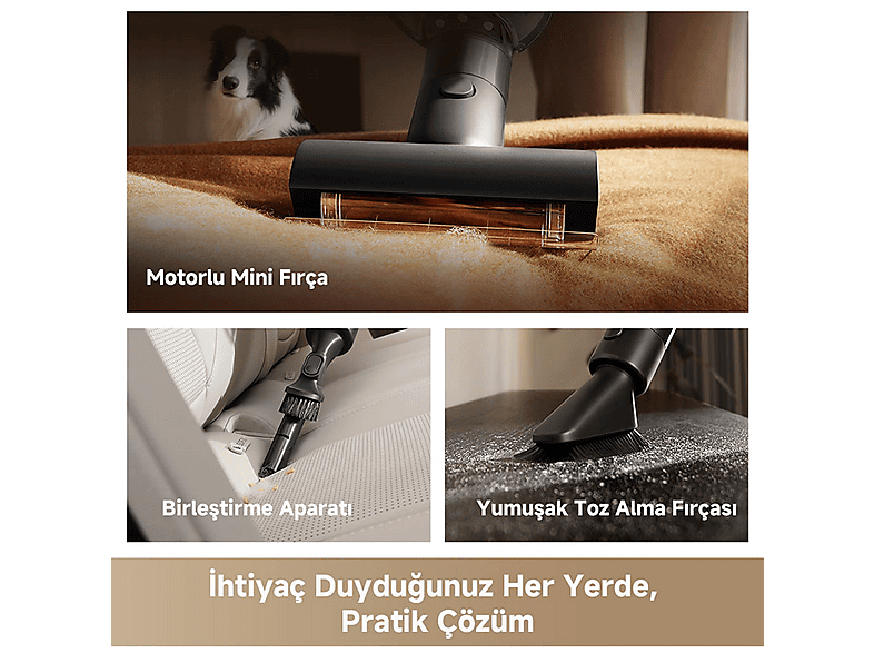 DREAME Z30 Slim Şarjlı Dikey Süpürge Fiyat & Özellik | MediaMarkt