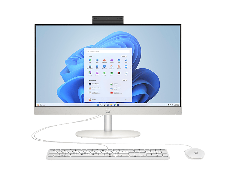 HP 24-cr0800nd Pc – 24 Inch Amd Ryzen 7 7730u 16 Gb 512 All-in-one