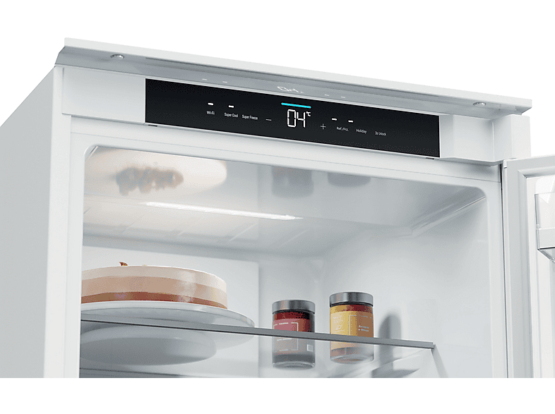 Haier HBQW5518D ID Titanium Series 2 Kühl- und Gefrierkombination (D, 251 l, 1772 mm hoch, vollintegrierbar, No Frost (verminderte Eisbildung), Weiß) — Foto 5 von 5