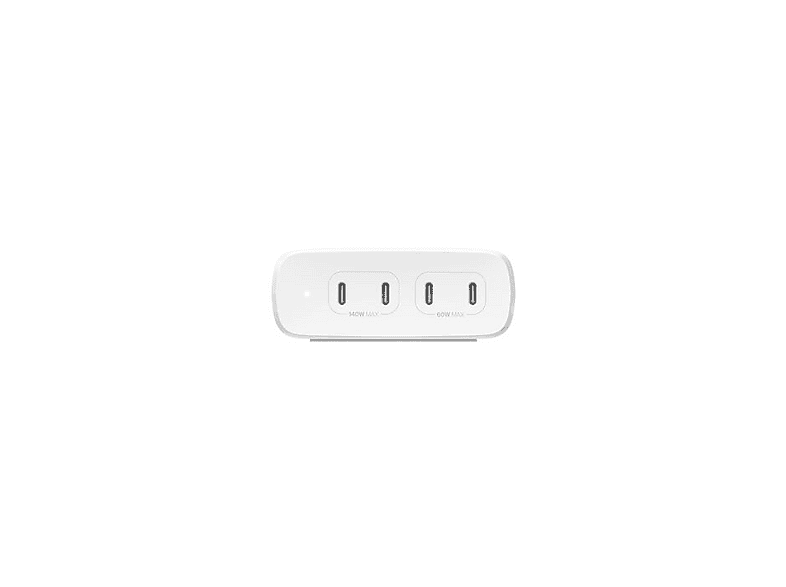 Cargador de pared - Belkin BoostCharge Pro USB-C GaN 4 puertos 200 W, Universal, Blanco