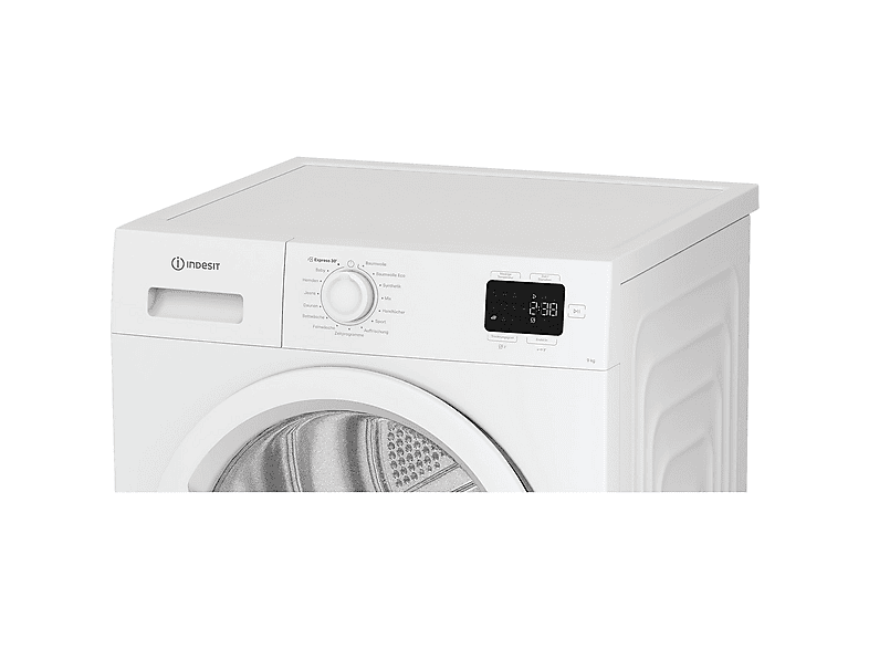 Indesit TDI 93501 Wärmepumpentrockner (9 kg, EEK: D, 64 dB(A)), Weiß) — Foto 2 von 5