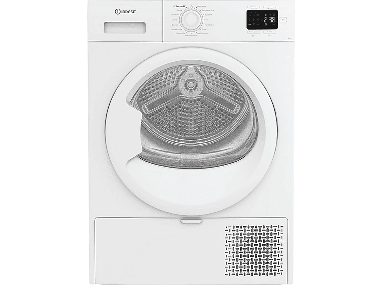 Indesit TDI 93501 Wärmepumpentrockner (9 kg, EEK: D, 64 dB(A)), Weiß) — Foto 3 von 5
