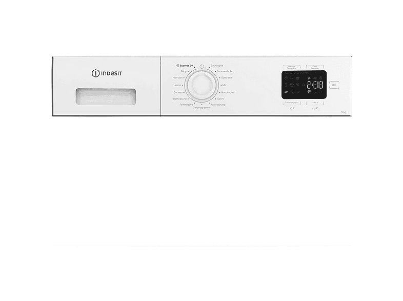Indesit TDI 93501 Wärmepumpentrockner (9 kg, EEK: D, 64 dB(A)), Weiß) — Foto 5 von 5