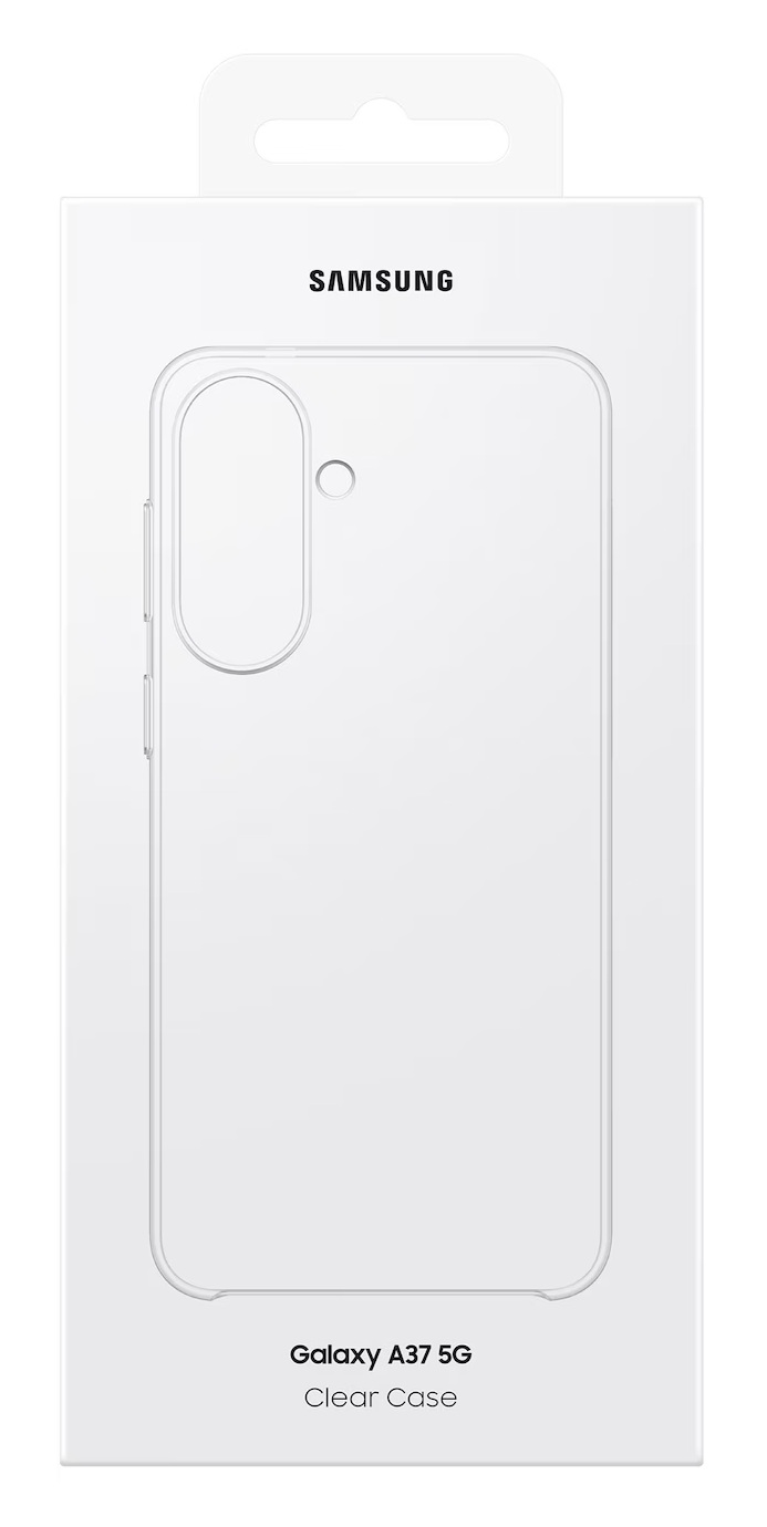 Opakowanie Samsung Galaxy A37 5G Clear Case. Przezroczyste etui.