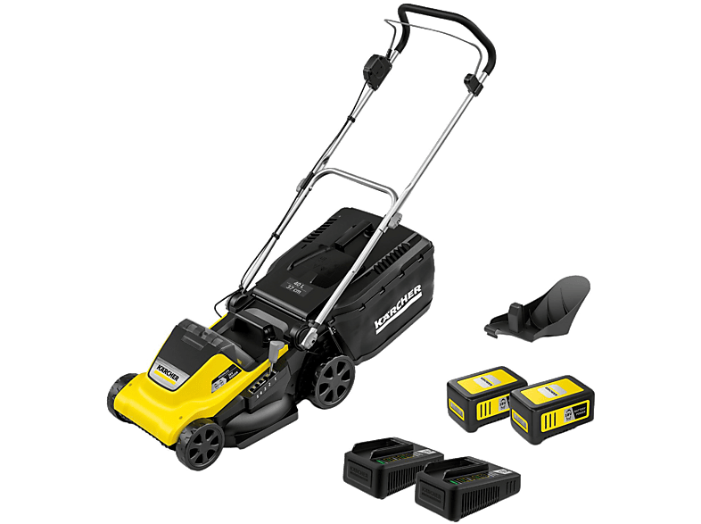 Akumulatorowa kosiarka do trawy KARCHER LMO 4-18 DUAL BATTERY 1.445-421.0 Żółty