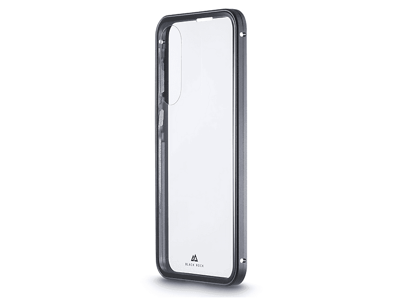 Black Rock 360° Glass Backcover, für Samsung Galaxy A57 5G, Schwarz, Transparent; Schutzhülle — Foto 5 von 5