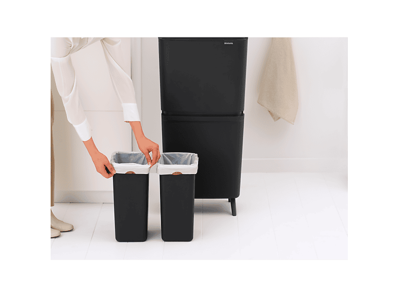 Brabantia 275043 SortUp Abfalleimer HI 10+10+25l, Dark Grey — Foto 5 von 5