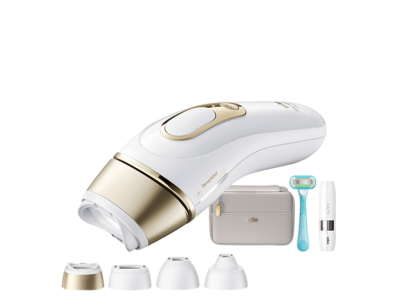 Braun Pl5412 IPL Silk·Expert 4 Başlıklı Evde Lazerle Tüy Alma Çanta Mini Makinesi