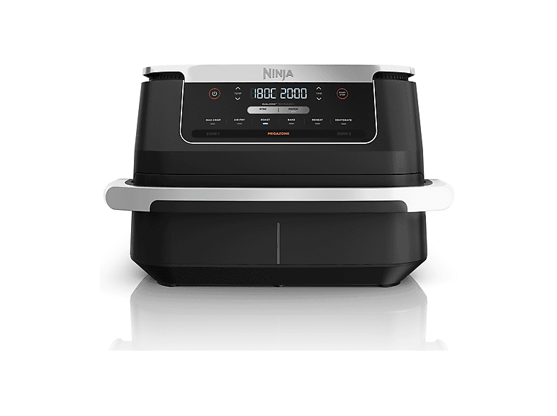 NINJA FOODI FLEXDRAWER 6.6L FRIGGITRICE AD ARIA, capacità 6,6 l, Max potenza 2470 W, da 40 °C a 240 °C, Nero