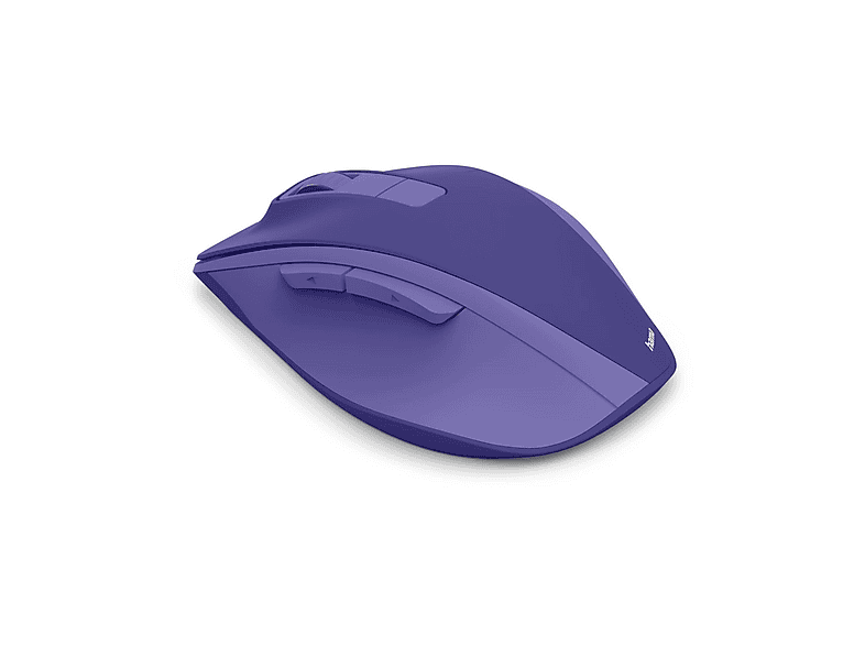 HAMA WM-500, kabellose Maus, ergonomisch, optisch, 6 Tasten, ohne Klickgeräusch, Blau — Foto 4 von 5