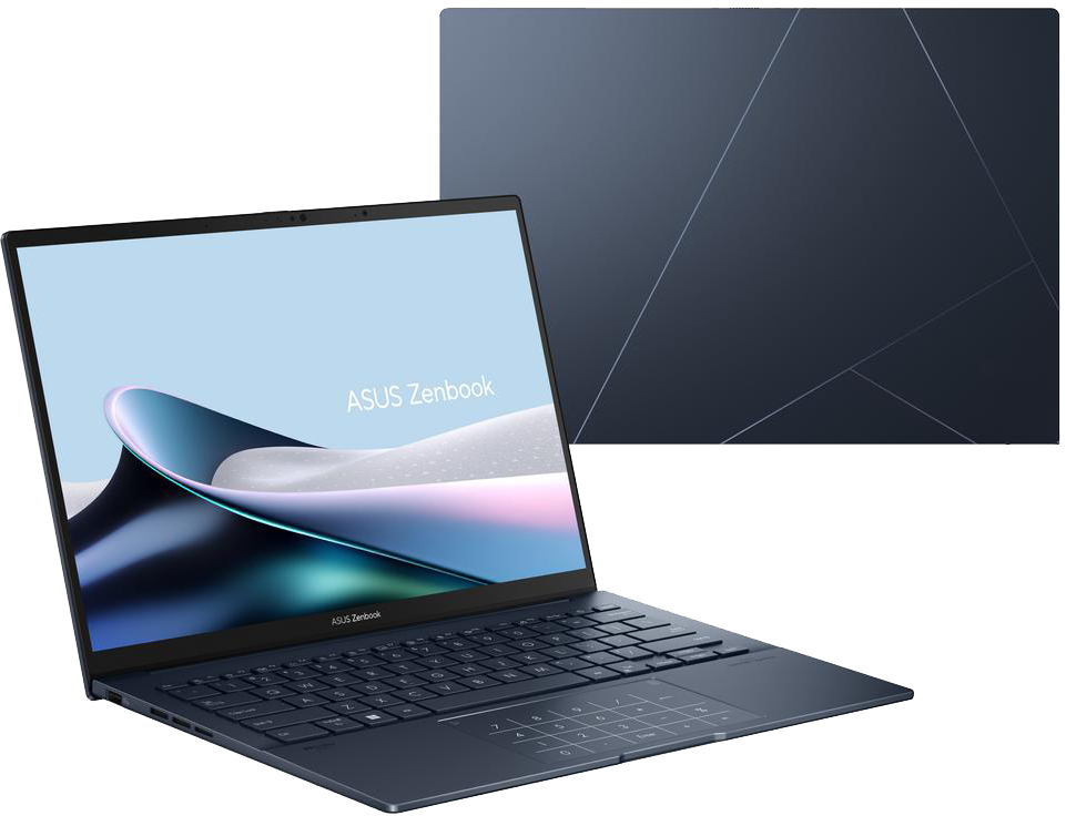 ASUS ZenBook UX3405CA-ST1116W Kék Laptop (14" 2,8K OLED/Core Ultra 7/16GB/1024 GB SSD/Win11H)