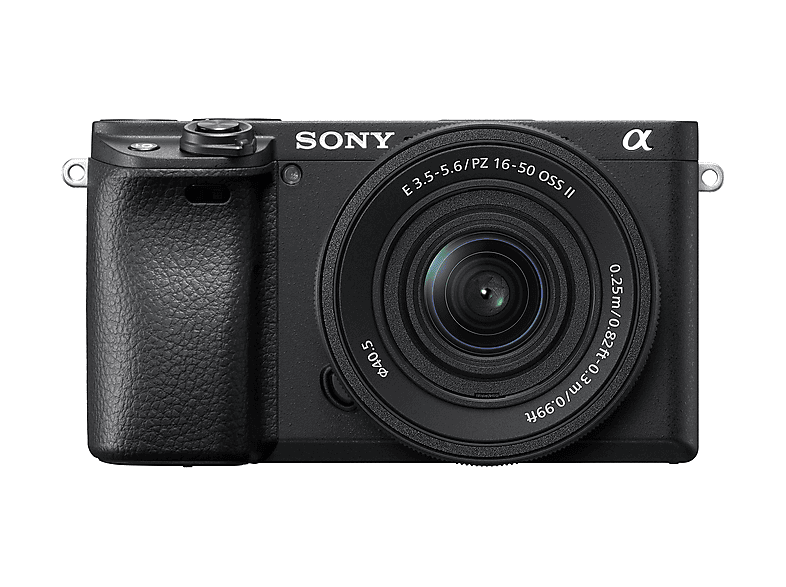 SONY Alpha 6400 Kit Systemkamera mit Objektiv 16-50 mm, 7,6 cm Display Touchscreen, WLAN