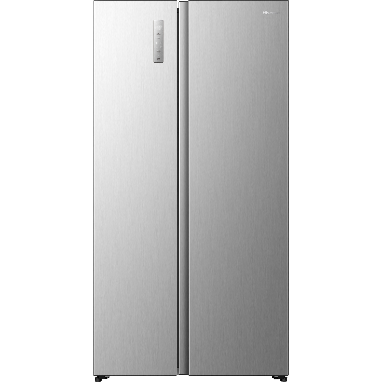 Hisense Rs3p558neid - Amerikaanse Koelkast Breedte 91.1 Cm Hoogte 178.6 Inhoud 544 L Nofrost Koel-vriescombinatie Rvs Look