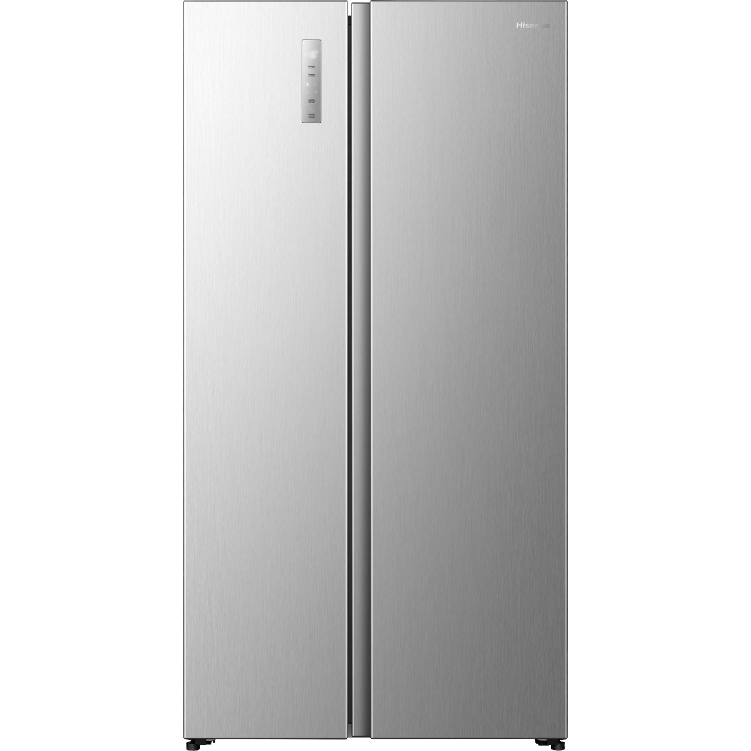 HISENSE RS3P558NEID - Amerikaanse koelkast - breedte 91.1 cm - hoogte 178.6 cm - inhoud 544 l - NoFrost Koel-vriescombinatie RVS Look afbeelding