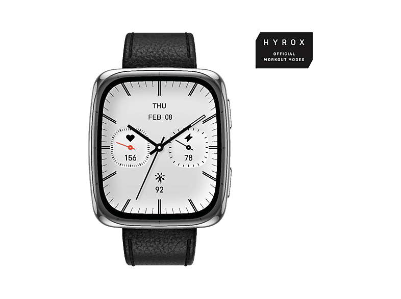 Smartwatch AMAZFIT Active 2 Square Czarno-srebrny