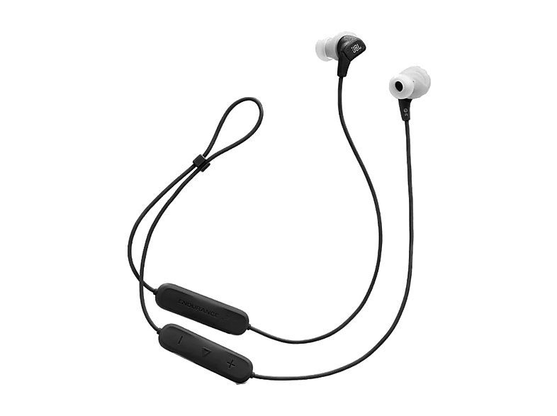 Auriculares de botón – JBL Endurance Run 3 Wireless, 25h Autonomía, IP65, Deportivos, Micrófono, Negro/Gris