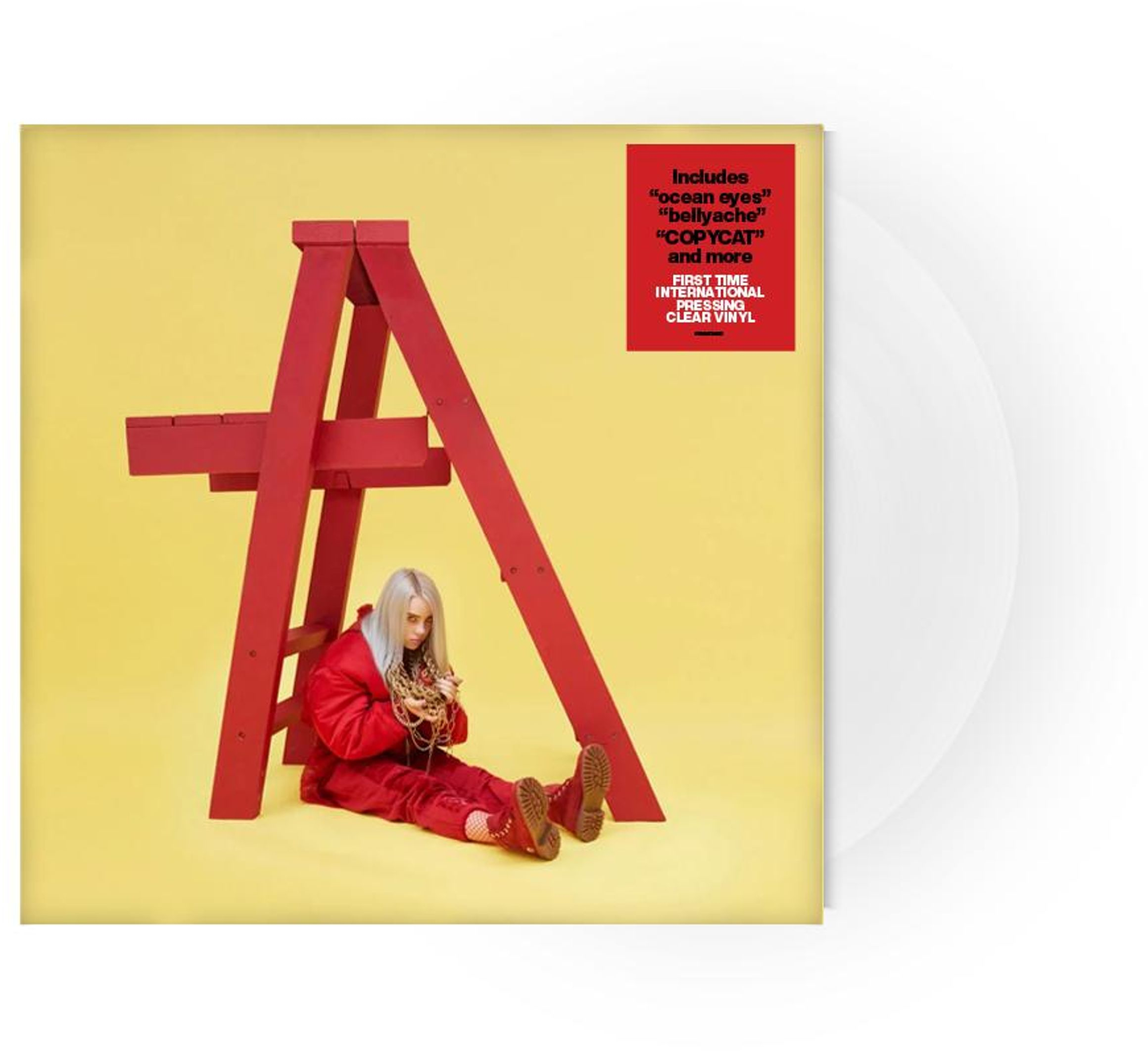 Billie Eilish - Don't Smile At Me (Limited Clear Vinyl) (Vinyl LP (nagylemez))