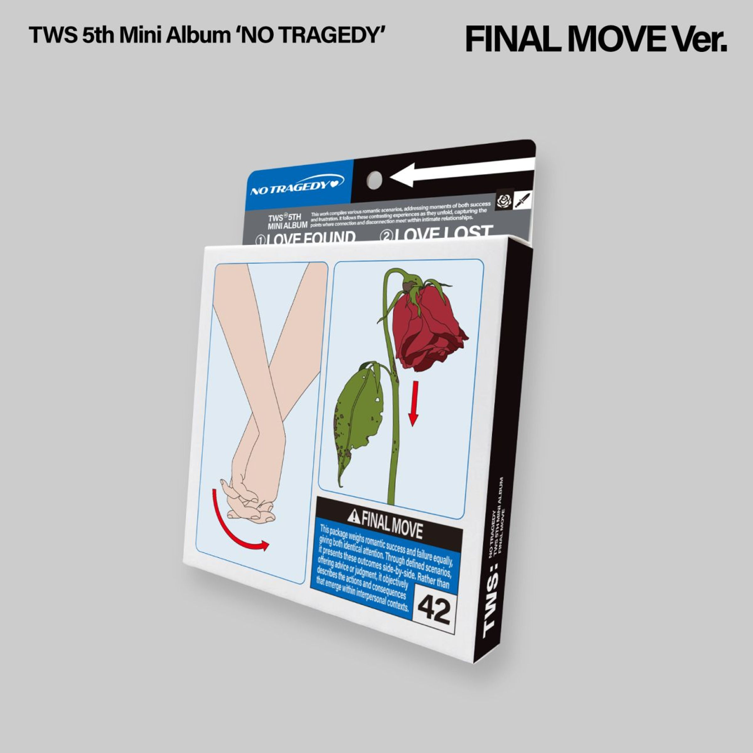 TWS - No Tragedy (Final Move Version) (CD + könyv)