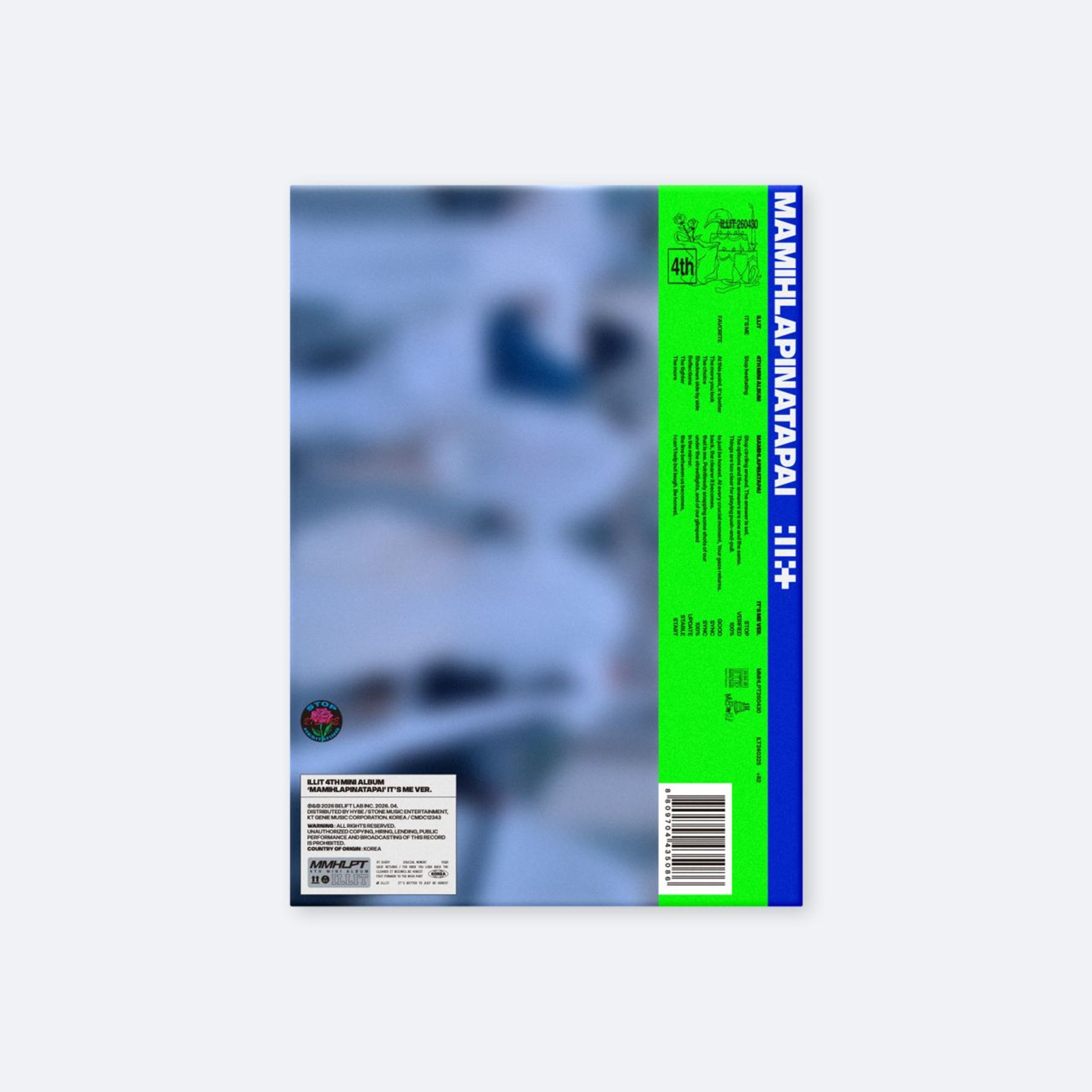 ILLIT - Mamihlapinatapai (It’s Me Version) (CD + könyv)