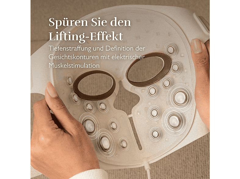 Silk'n FLME1PE1001 LED EMS Face Mask (KI-integriert Hautverbesserung mit LED und Muskelstimulation); LED Gesichtsmaske — Foto 2 von 5
