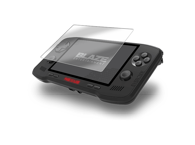 Blaze Evercade Nexus Screen Protector; Schutzglas für Evercade Nexus