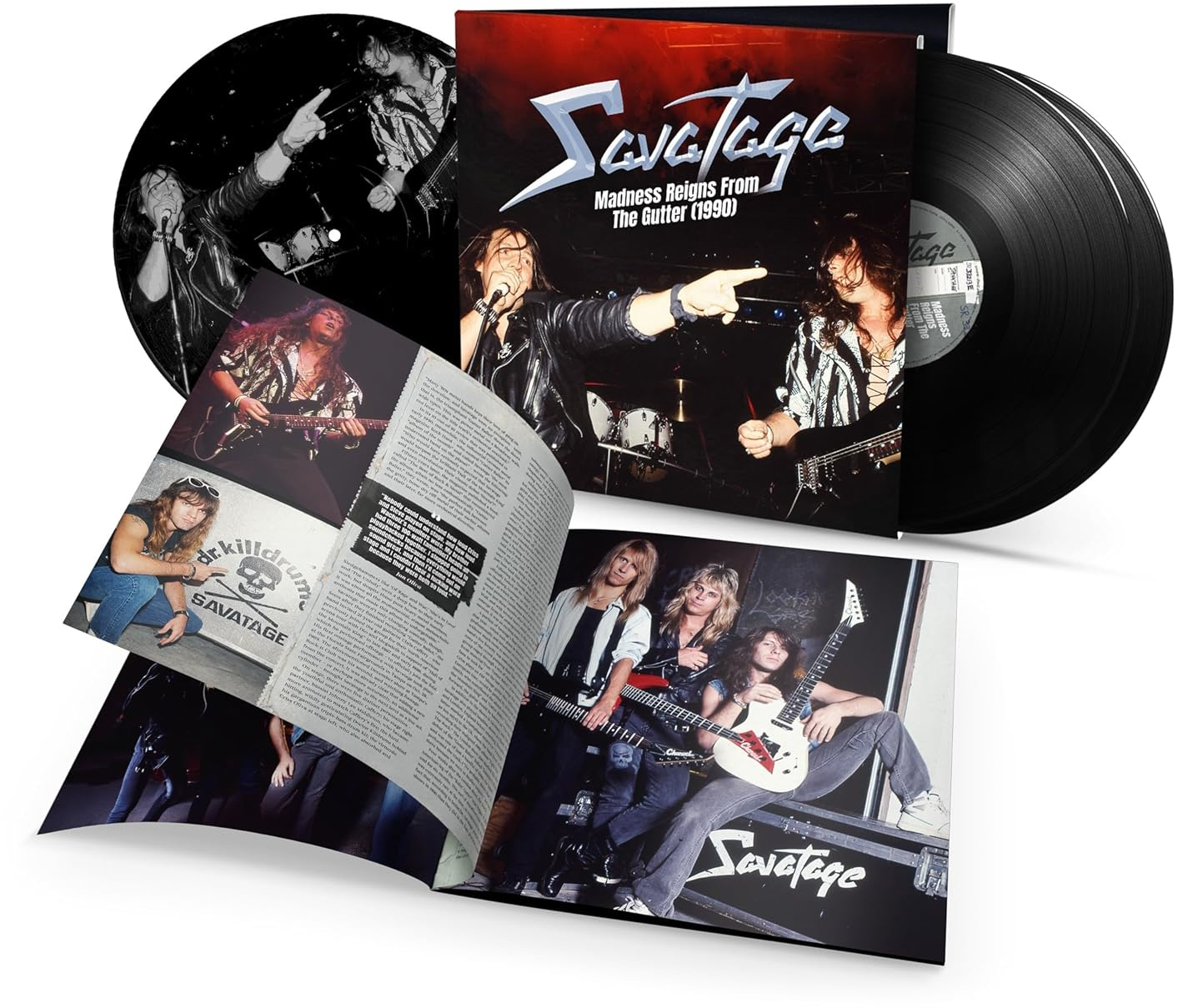 Savatage - Madness Reigns From The Gutter (1990) (Vinyl LP (nagylemez))
