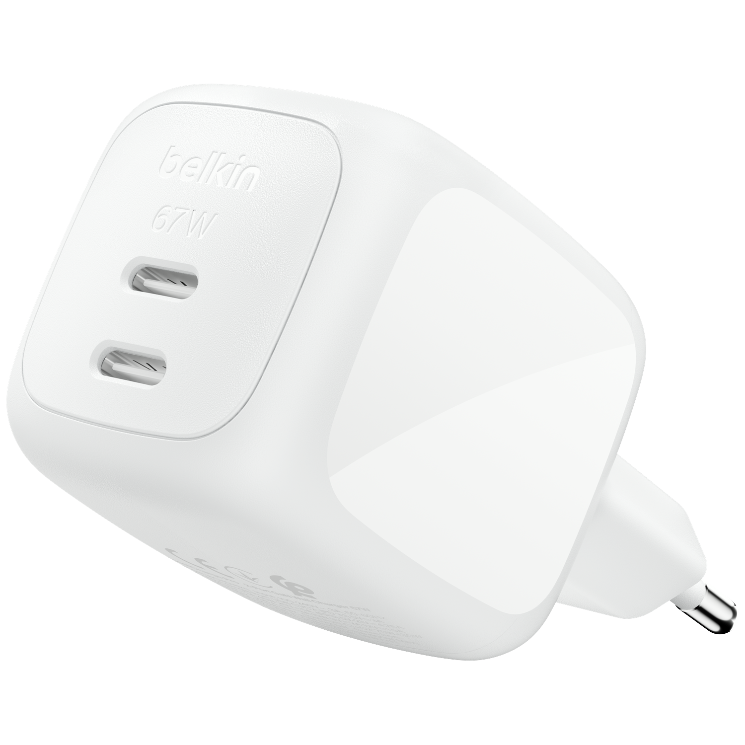 Belkin Boostcharge Pro Snellader 67w Dual Usb-c Met Kabel 2m