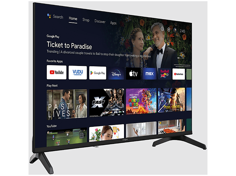 Strong SRT32HH5553 32 Zoll, HD Ready Android TV; Full HD TV — Foto 3 von 4