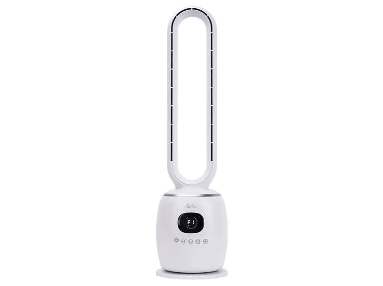 Ventilador sin aspas - Jata JVSA3007, 60 W, 3 Velocidades, Modos, Temporizador 12 horas, Oscilante, Mando a distancia, Blanco