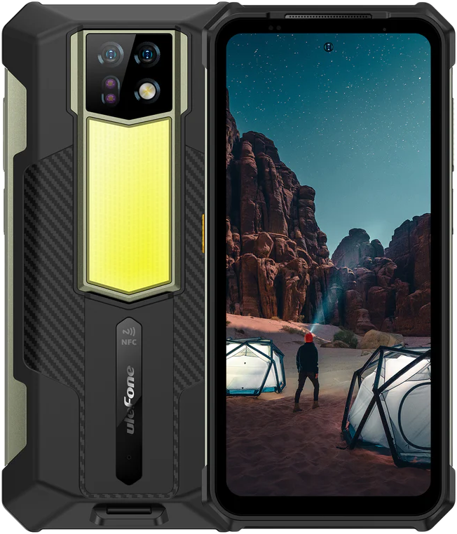 ULEFONE ARMOR 24 12/256 GB DualSIM Fekete Kártyafüggetlen Okostelefon