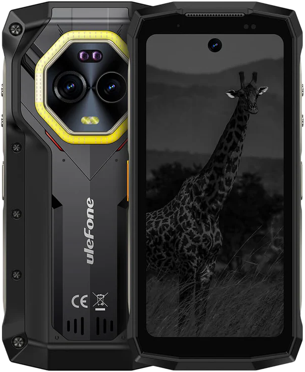 ULEFONE ARMOR MINI 20 PRO 8/256 GB DualSIM Fekete Kártyafüggetlen Okostelefon