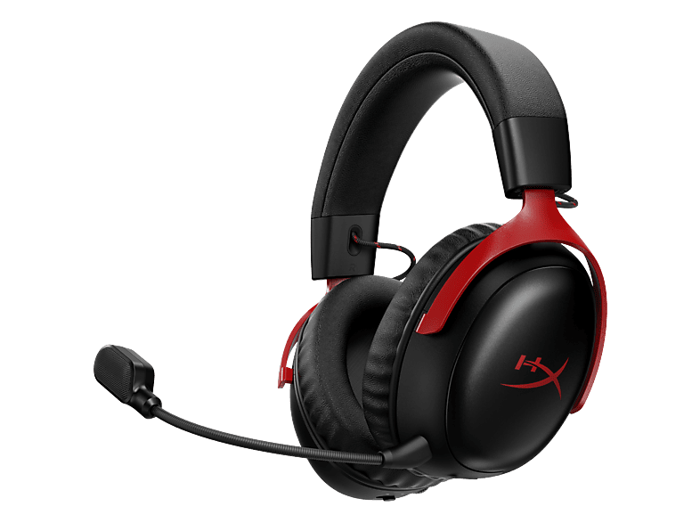 HyperX Cloud III S Wireless Rood/Zwart
