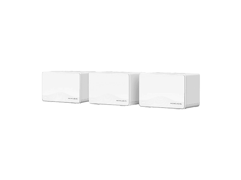 Sistema WiFi Mesh - Mercusys Halo H3600BE, 2880 Mbps, MU-MIMO, Doble banda (2,4 GHz / 5 GHz), Wi-fi 7, Pack de 3, Blanco