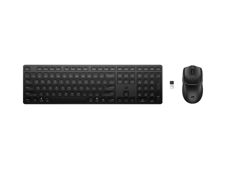 HP 490C, Inalámbrico, Teclas programables, Multidispositivo, Bluetooth, Negro