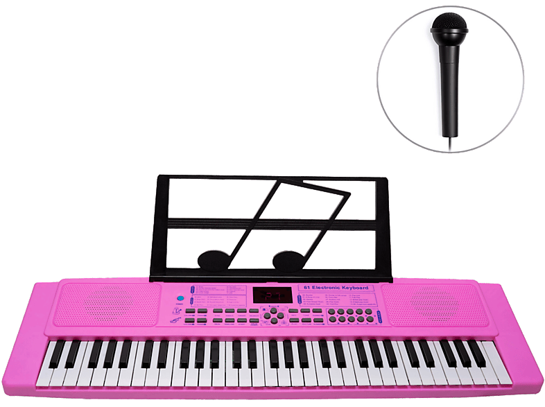 Musicmate MM-03 KeyDeluxe Różowy