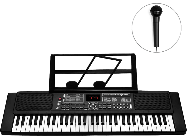 Musicmate MM-02 KeyDeluxe Czarny