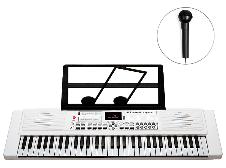 Musicmate MM-01 KeyDeluxe Biały