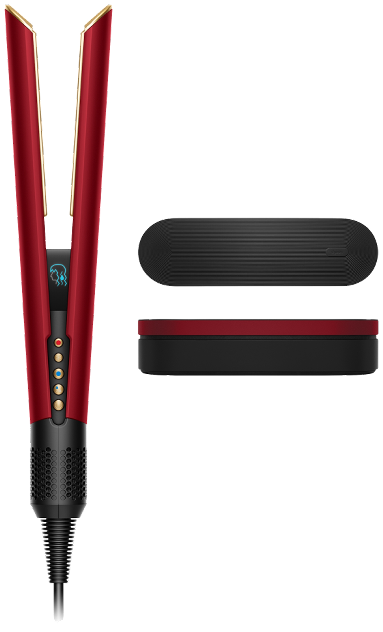 DYSON 596931-01 Airstrait™ (HT01) Red Velvet/Gold Nedves - száraz hajvasaló
