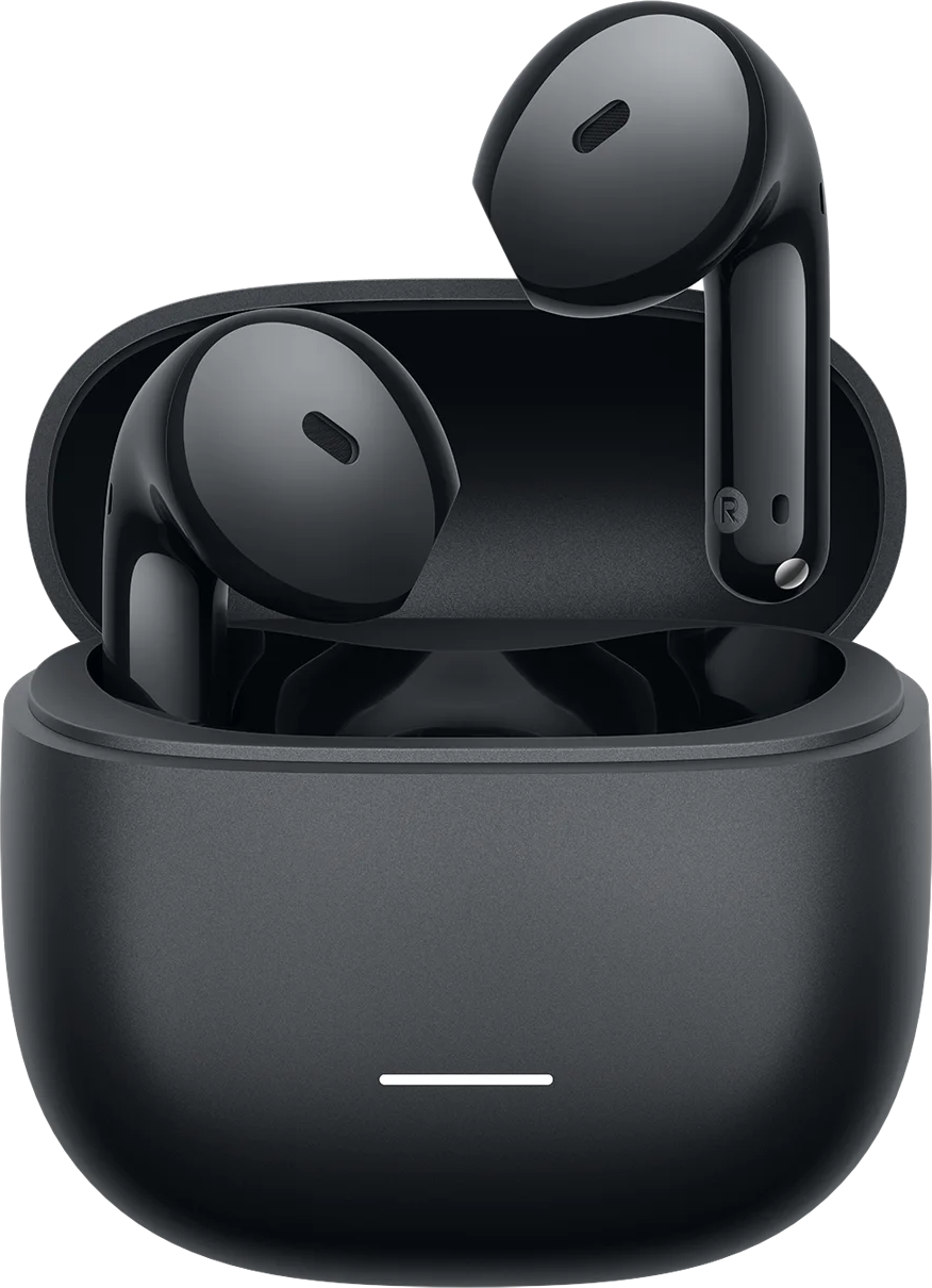 XIAOMI REDMI Buds 8 Active TWS vezeték nélküli fülhallgató mikrofonnal, fekete (BHR08JTGL)
