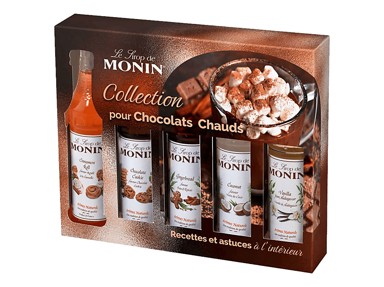 MONIN Heisse Schokolade Mini Sirup Set