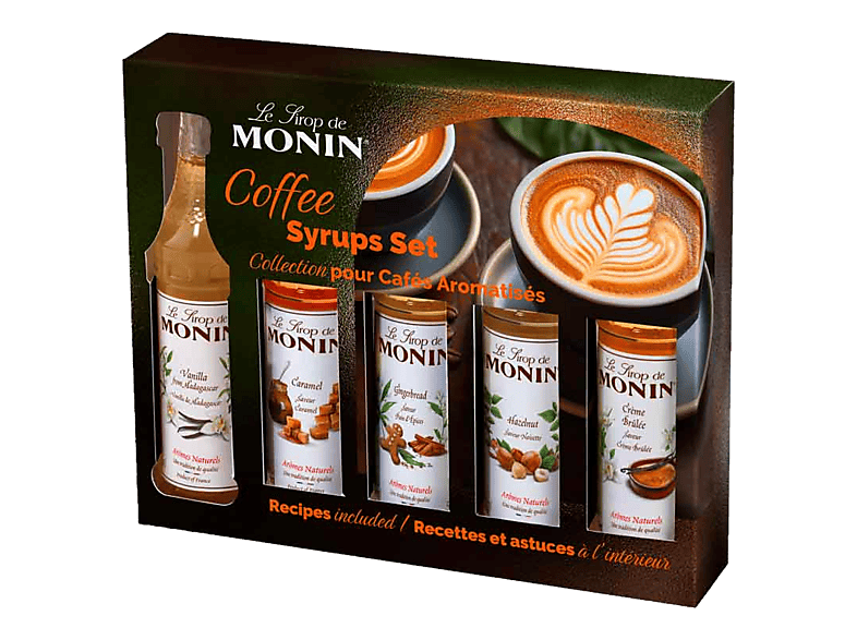 MONIN Flavoured Coffee Mini Sirup Set