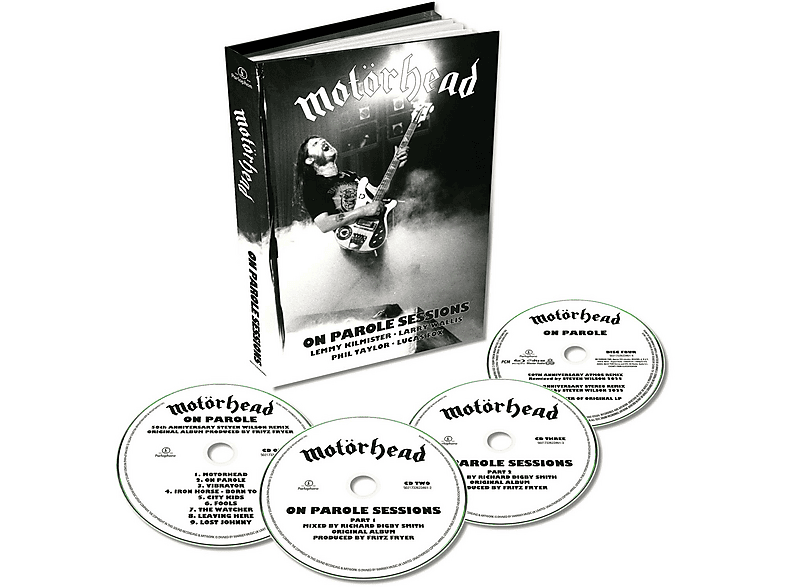 Motörhead On Parole Sessions CD