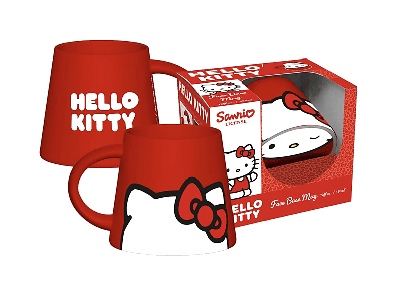 Taza - Sherwood Hello Kitty, 350 ml, cónica, Decoración en la base