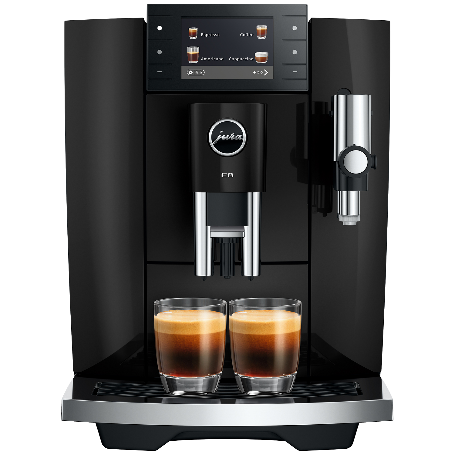 Jura E8 (ed) - Volautomatische Espressomachine Piano Black