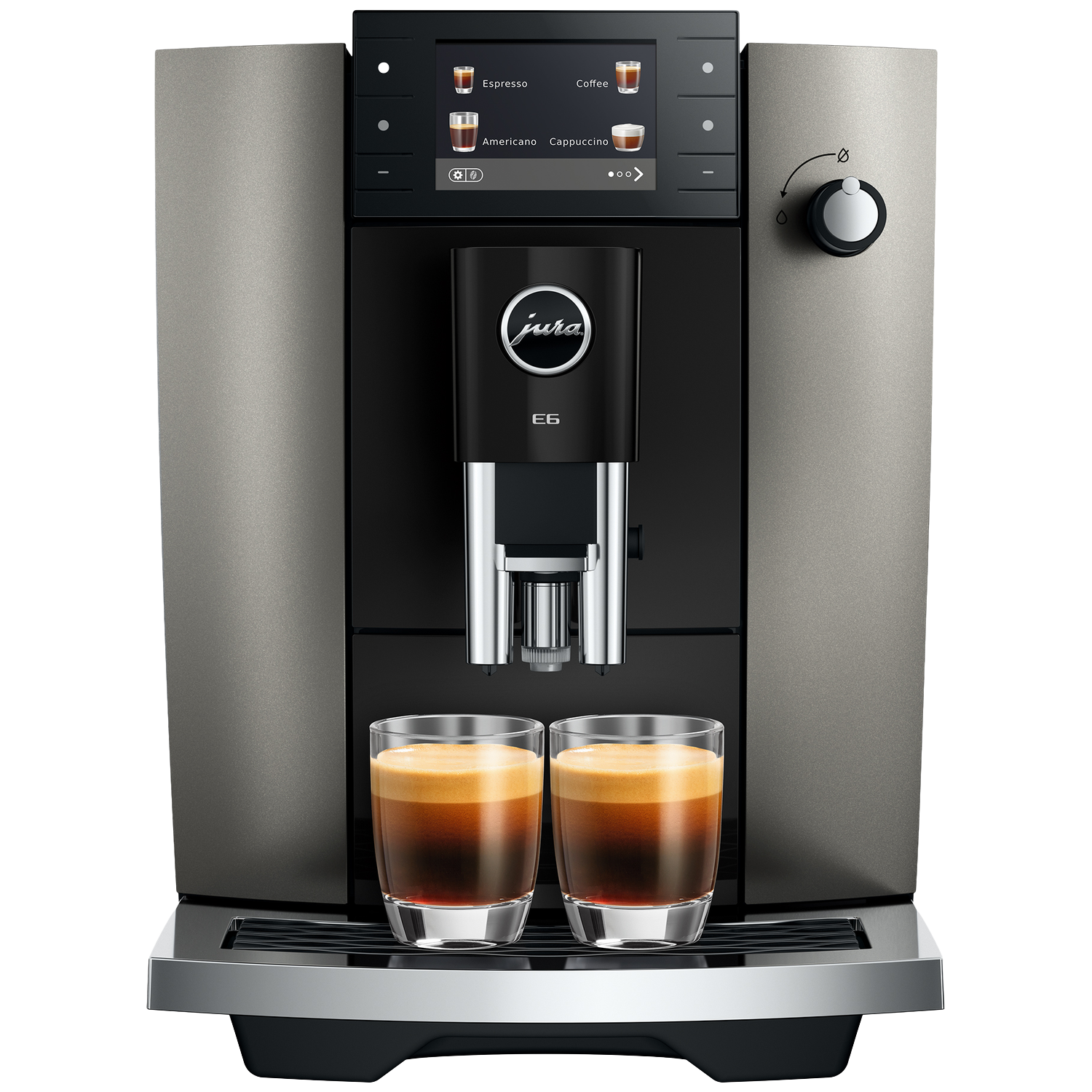 Jura E6 (ed) - Volautomatische Espressomachine Dark Inox