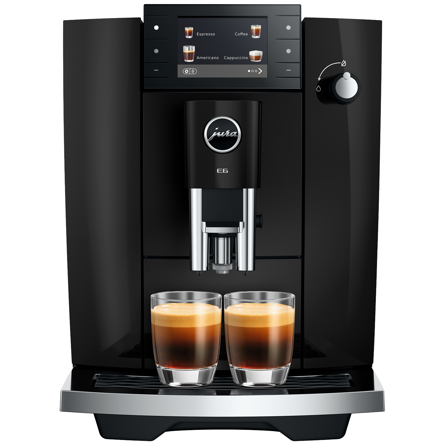Jura E6 (ed) - Volautomatische Espressomachine Piano Black
