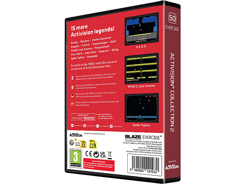 Evercade Activision Collection 2 – zdjęcie 2
