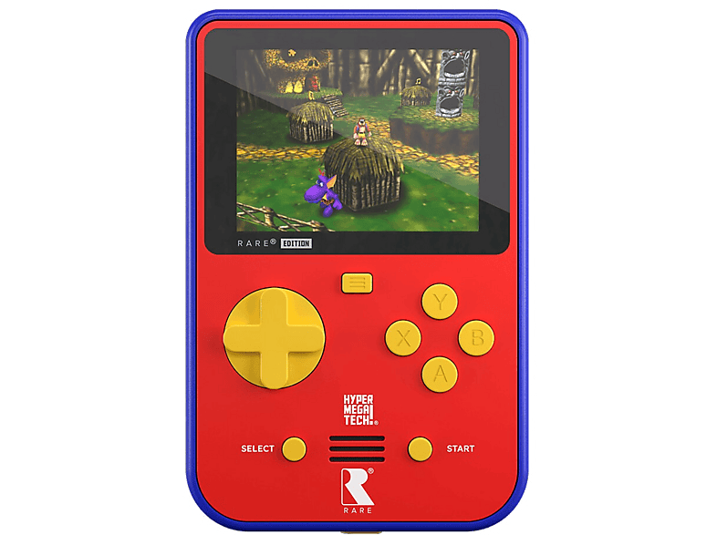 Konsola PLAION HyperMegaTech! Super Pocket Rare Edition Czerwono-niebieski