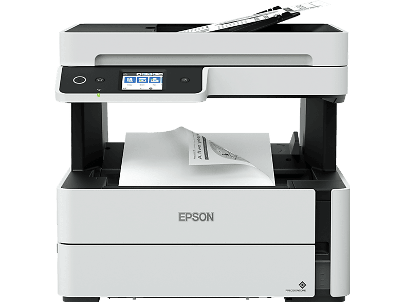 Impresora multifunción tinta - Epson EcoTank ET-M3180, Impresión doble cara, Copia, Imprime y Escanea, Wi-Fi, Fax