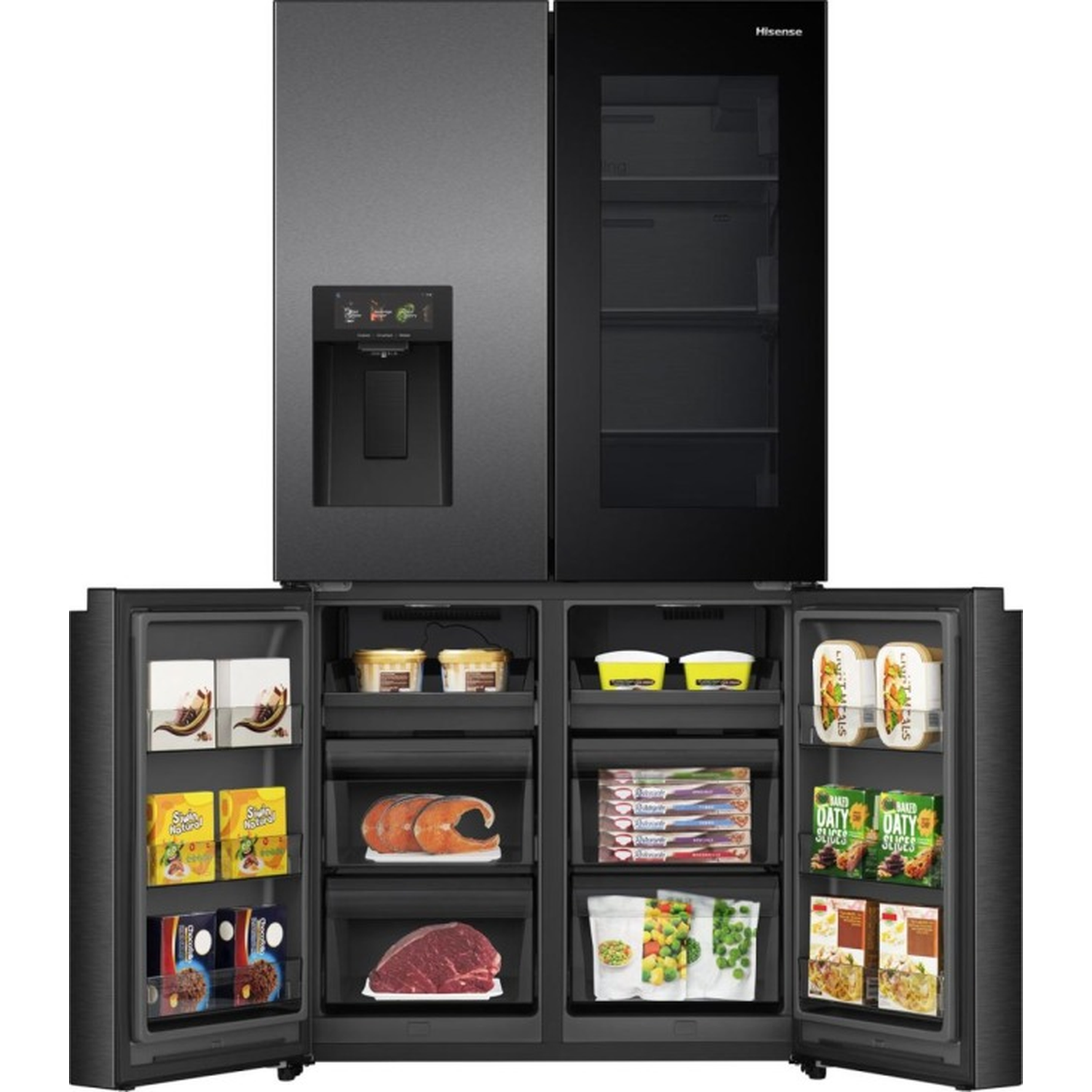 HISENSE RQ600P7SKE | Amerikaanse koelkast - breedte 91.4 cm